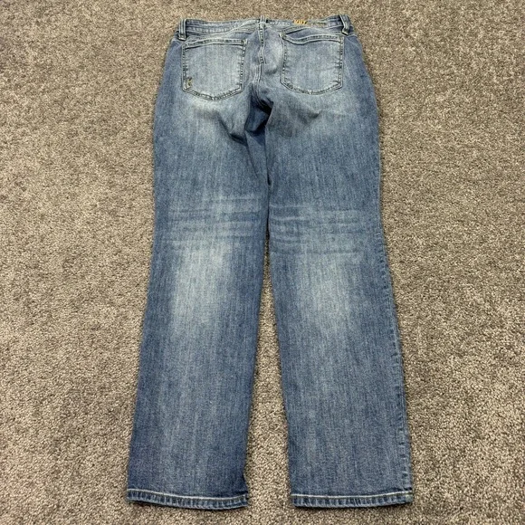 Kut from the Kloth Jeans Womens 8 Blue Katy Boyfriend Medium Wash Denim Casual - Picture 2 of 8